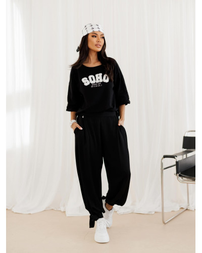 T-shirt SOHO By o la la...! czarny