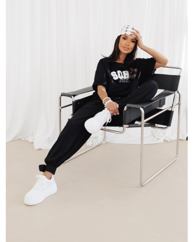 T-shirt SOHO By o la la...! czarny