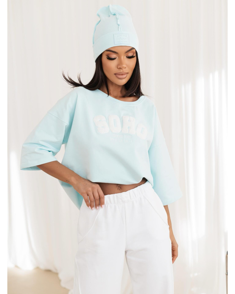 T-shirt SOHO By o la la...! blue mint