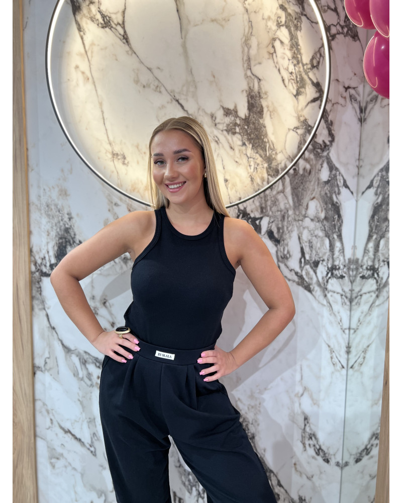 Bokserka Wiosna By o la la...! czarna