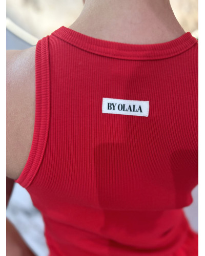 Bokserka Wiosna By o la la...! red kiss