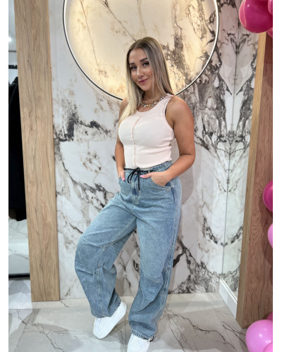 Bokserka z przeszyciem By o la la...! nude