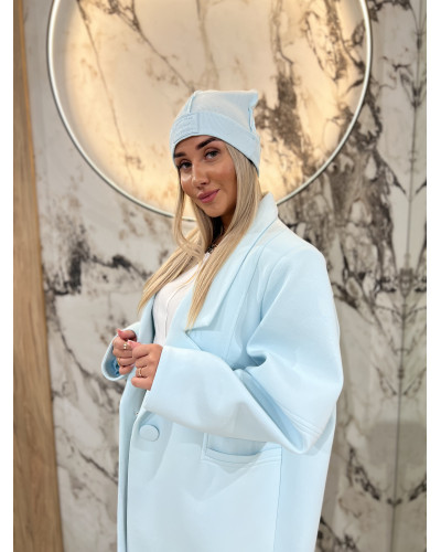 Płaszcz dresowy By o la la...! blue mint