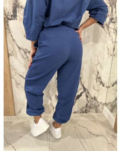 Spodnie dresowe z przeszyciem By o la la...! denim