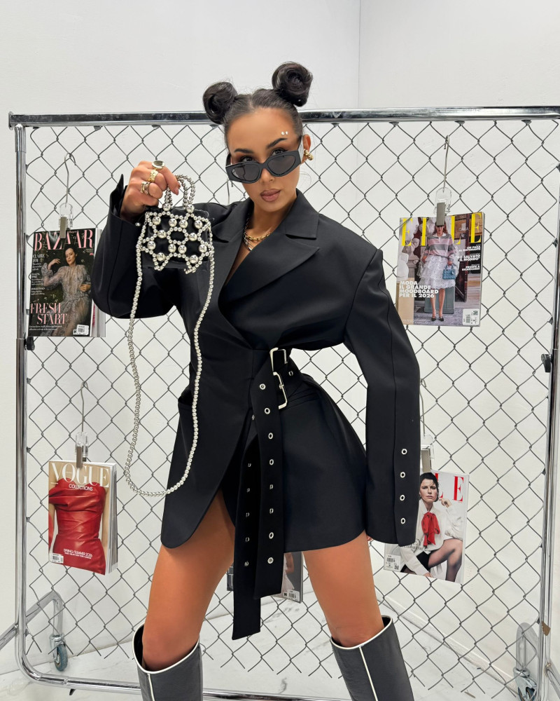 Marynarko sukienka La Milla czarna