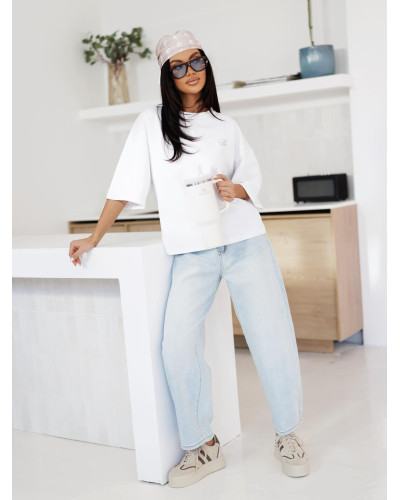 Spodnie jeansowe balony By o la la...!