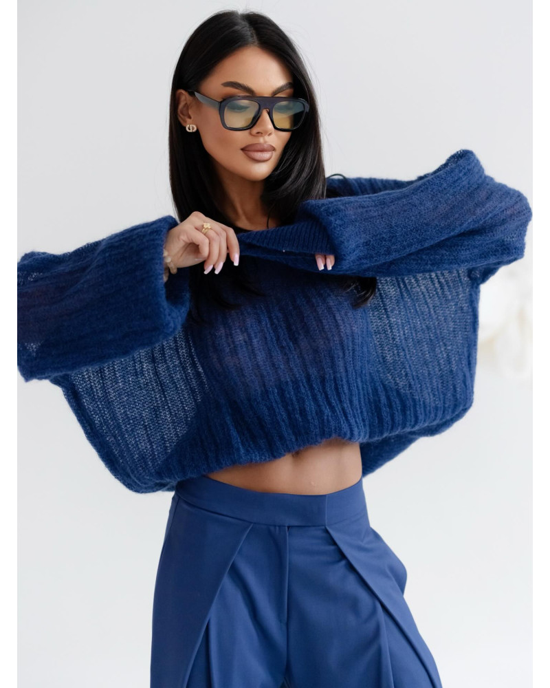 Sweter moherowy mgiełka By o la la...! denim