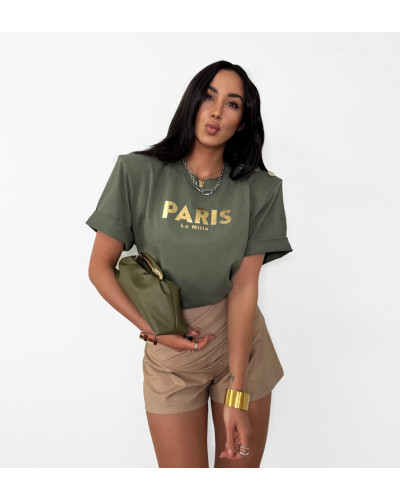 T-Shirt La Milla Paris khaki