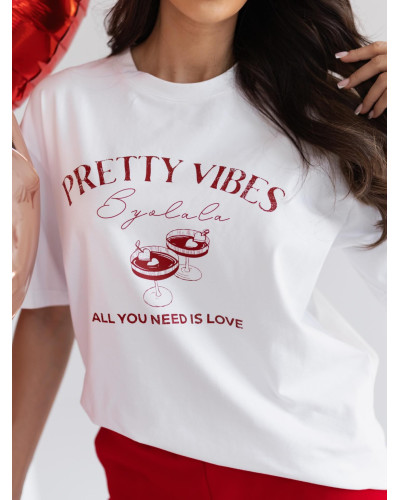 T-shirt Pretty Vibes By o la la...!
