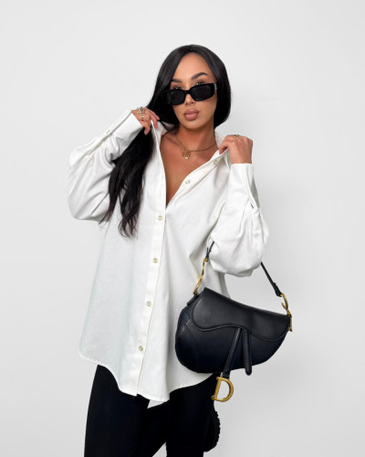 Koszula jeansowa La Milla Club biała