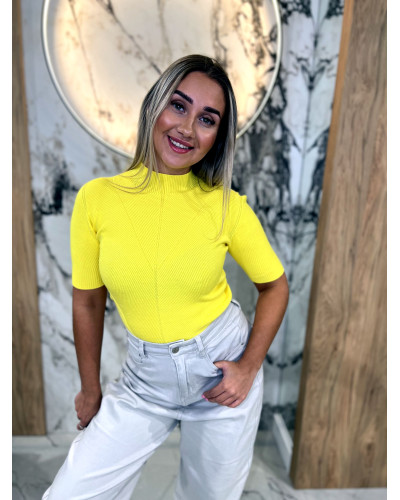 Półgolf prążkowany By o la la...! sunshine