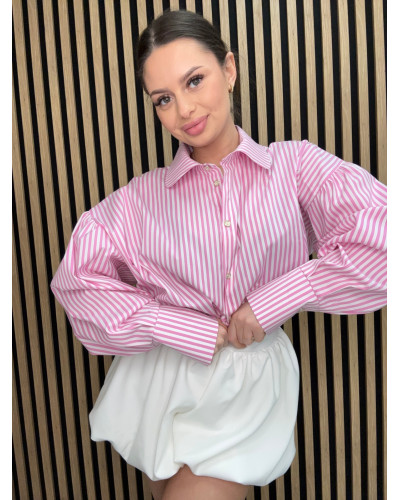 Koszula z kołem La Milla różowa