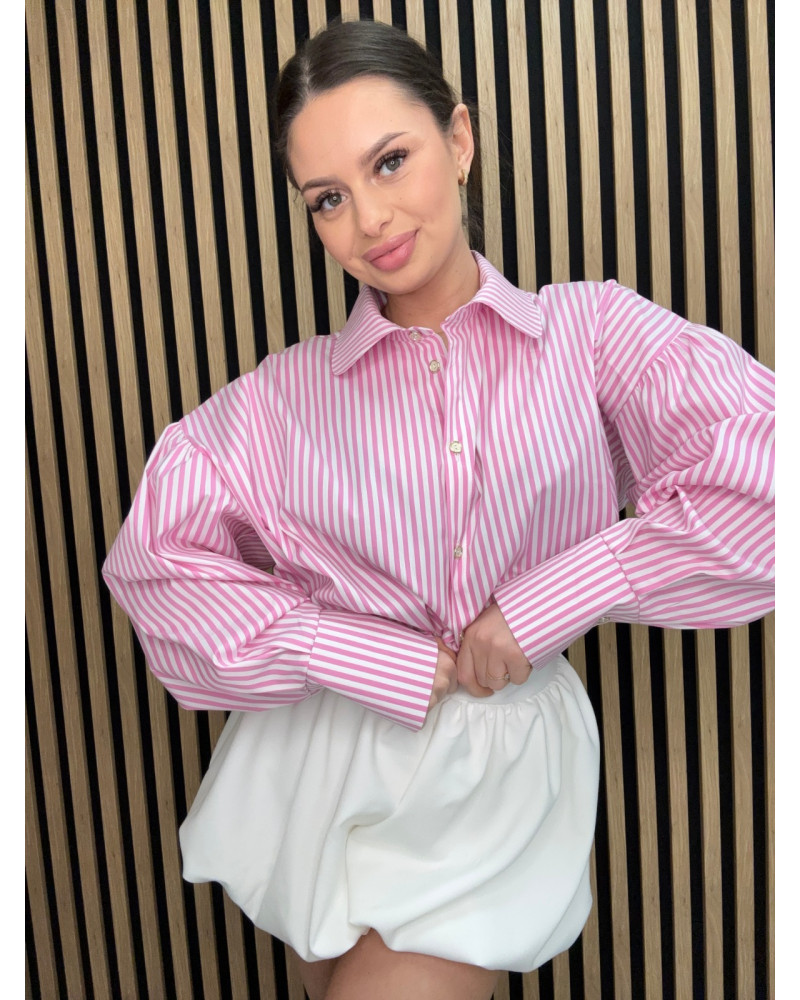 Koszula z kołem La Milla różowa