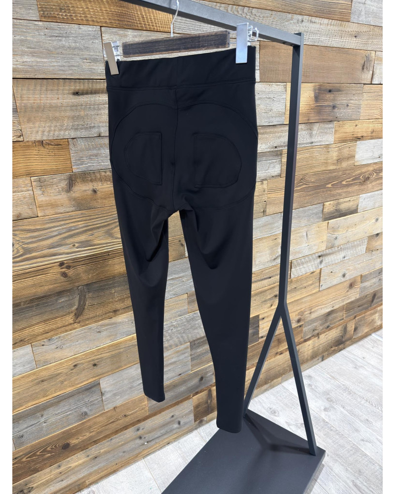 Legginsy gładkie push-up By o la la...! czarne