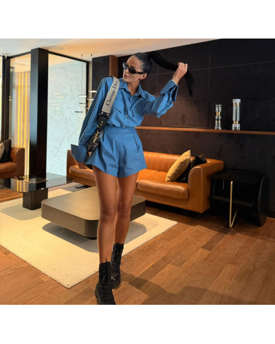 Koszula La Milla ciemny jeans