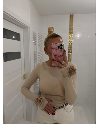 Bluzka ROSE beżowa