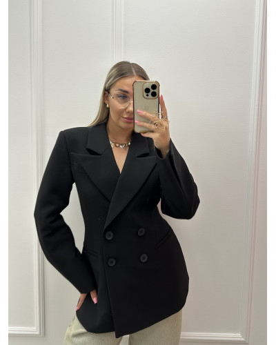 Marynarka taliowana EMO czarna