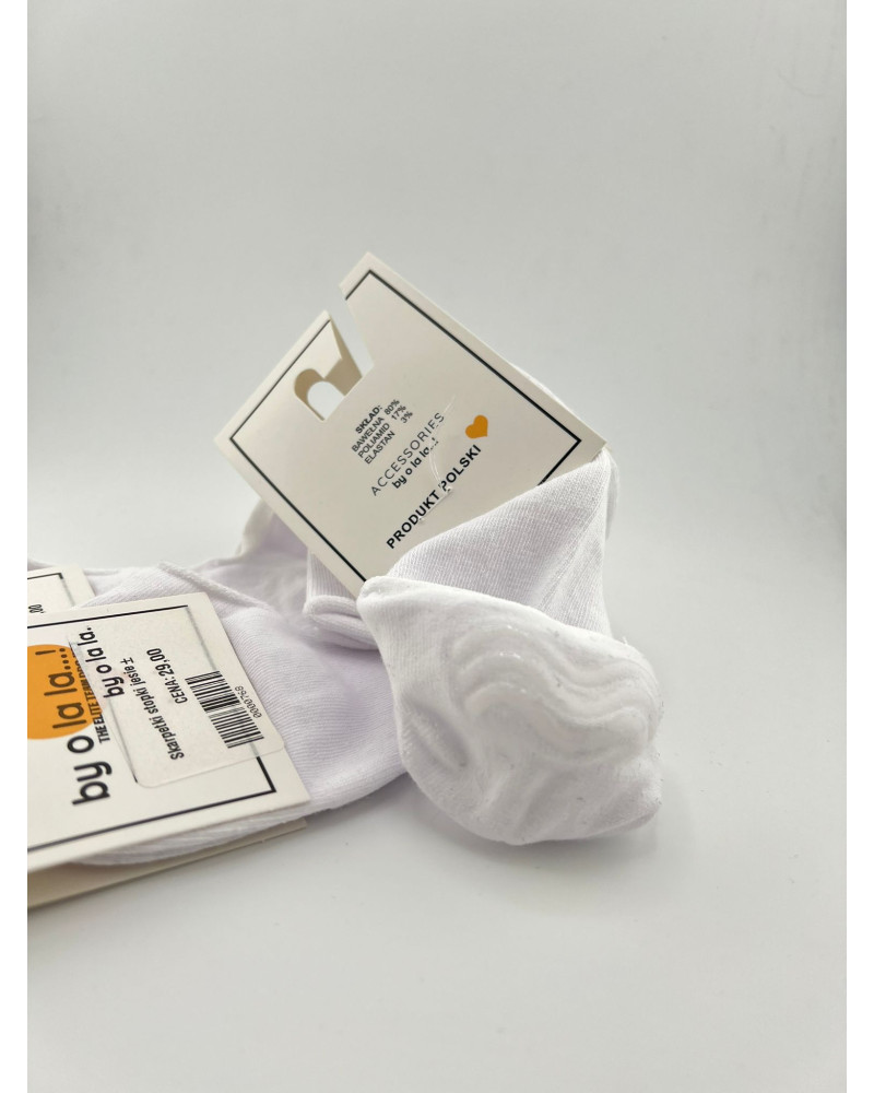 Stopki z silikonem By o la la...! białe