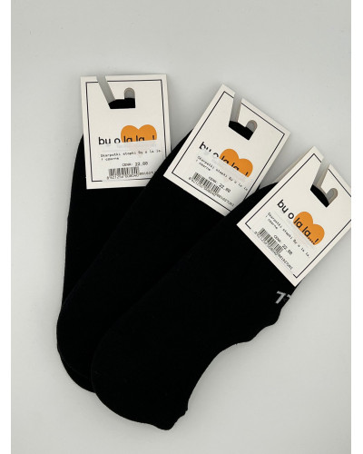 Stopki z logo OLL By o la la...! czarne