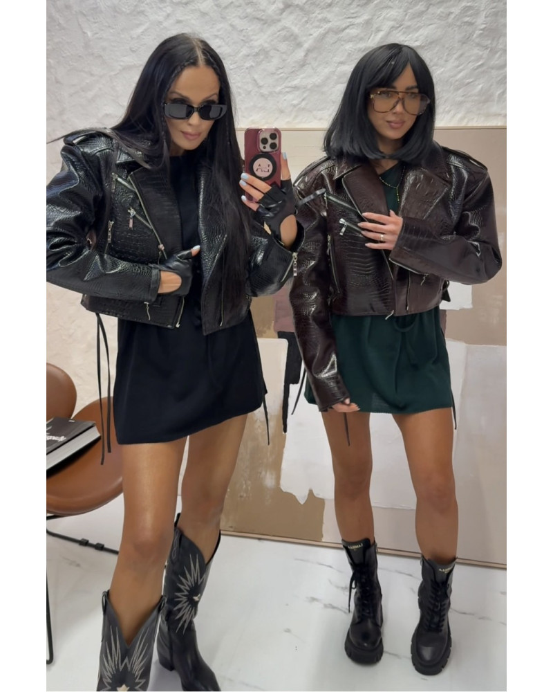 Ramoneska krokodyl La Milla czekoladowa