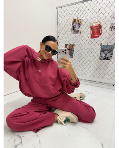 Bluza z kapturem La Milla szminka