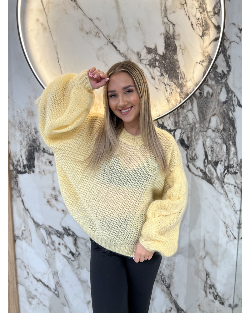 Sweter warkocz By o la la...! sunshine