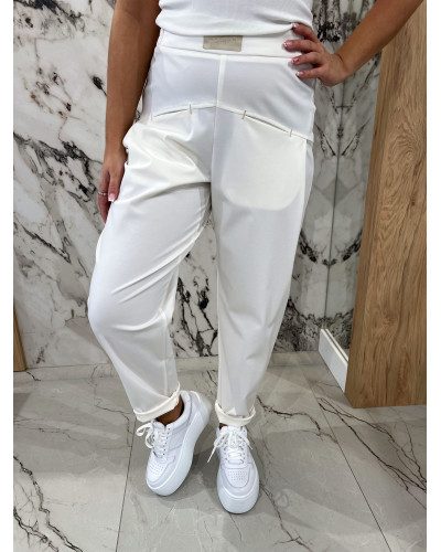 Spodnie punto By o la la...! białe