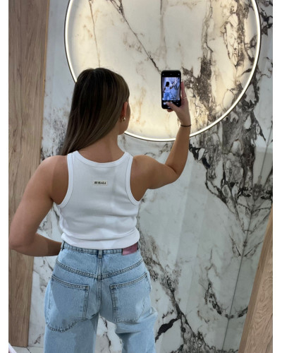 Bokserka Wiosna By o la la...! biała