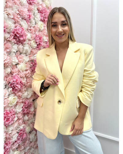 Marynarka SLAY bananowa