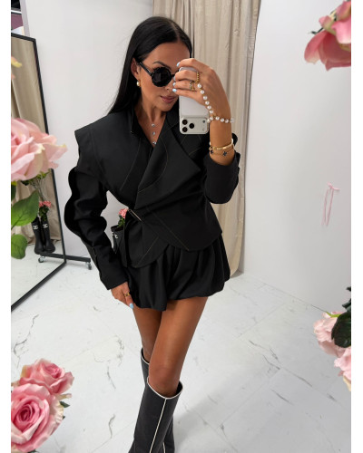 Spódniczko-spodenki bombka La Milla czarne