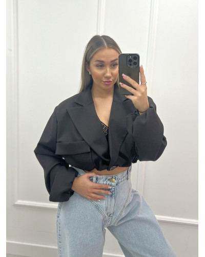 Marynarka chmurka La Milla czekoladowa