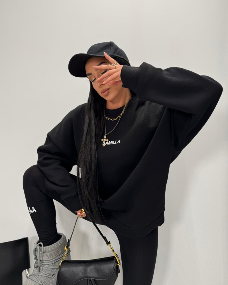 Bluza oversize La Milla czarna