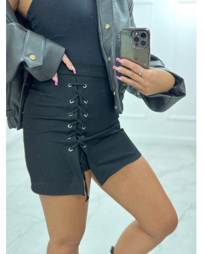 Spódnica sznurowana La Milla czarna