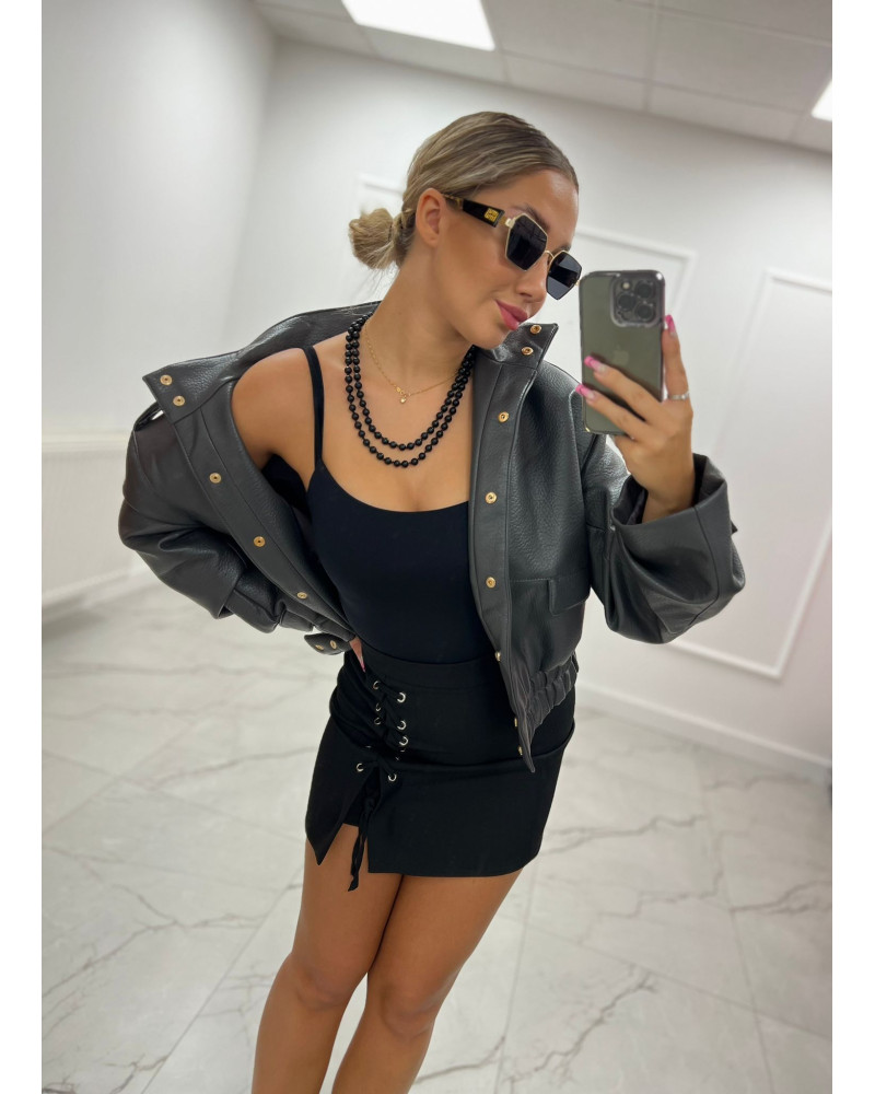 Spódnica sznurowana La Milla czarna