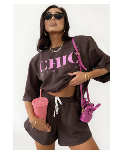 Spodenki Chic La Milla czekoladowe