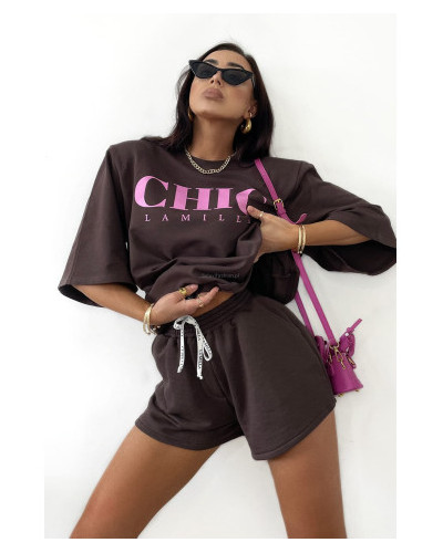 Spodenki Chic La Milla czekoladowe