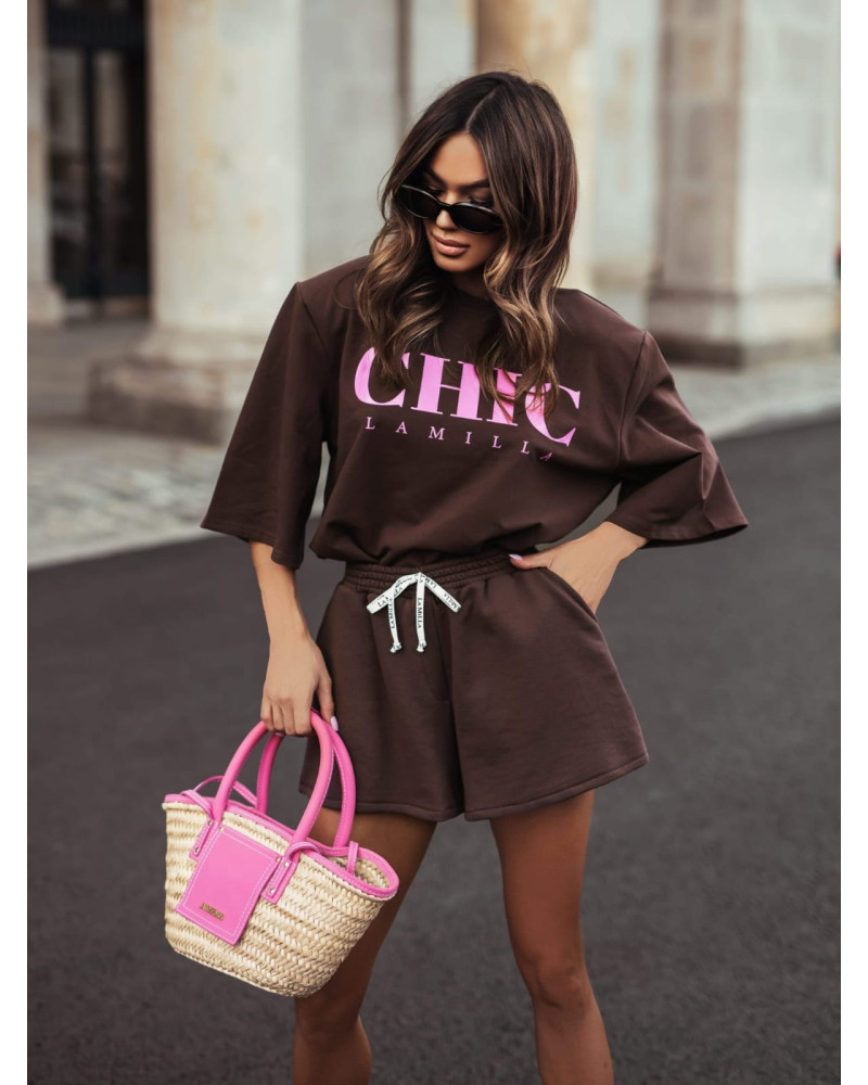 Spodenki Chic La Milla czekoladowe