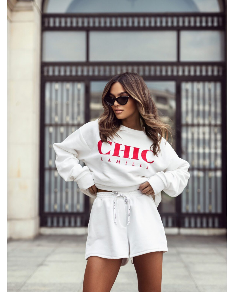 Spodenki Chic La Milla białe