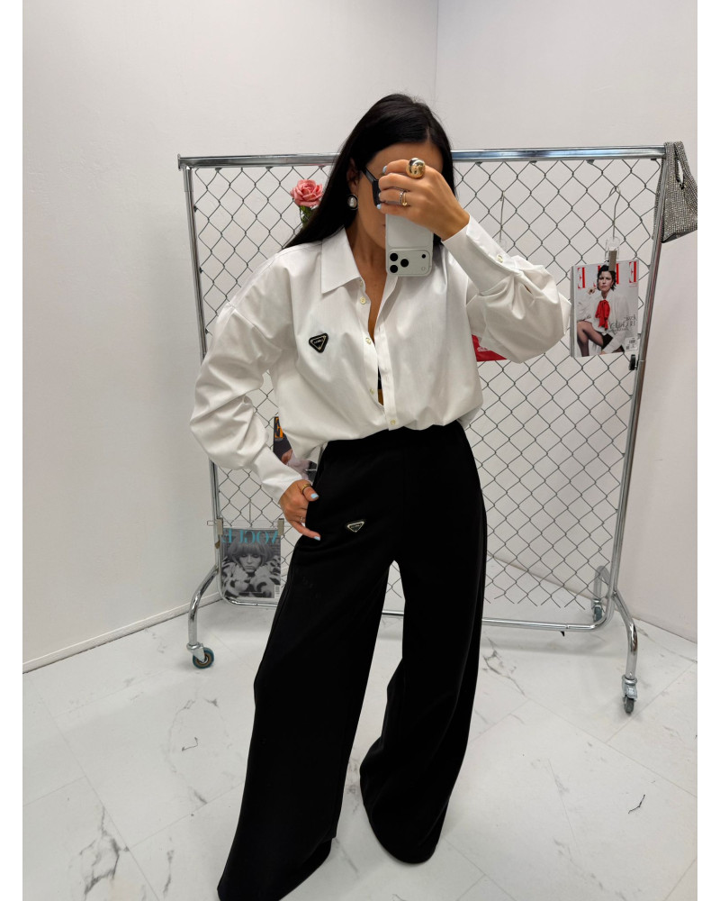 Spodnie dresowe z logo La Milla czarne