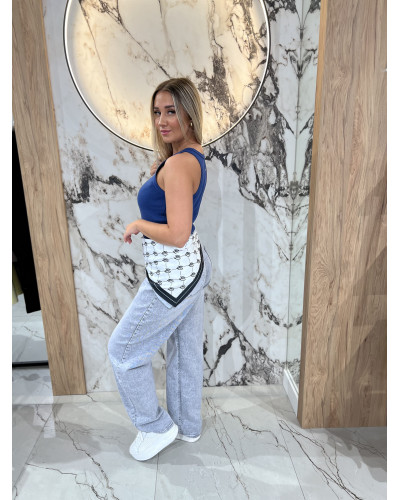 Bokserka Wiosna By o la la...! denim