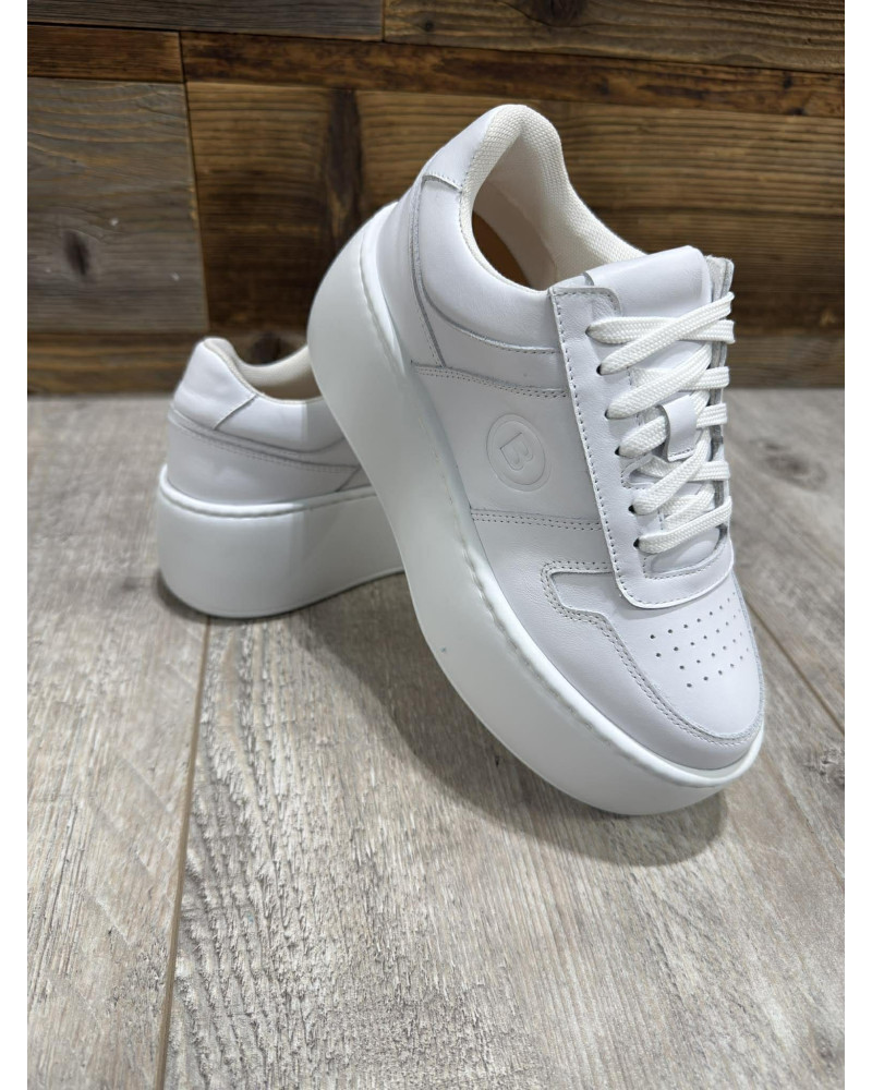 Sneakersy By o la la...! białe