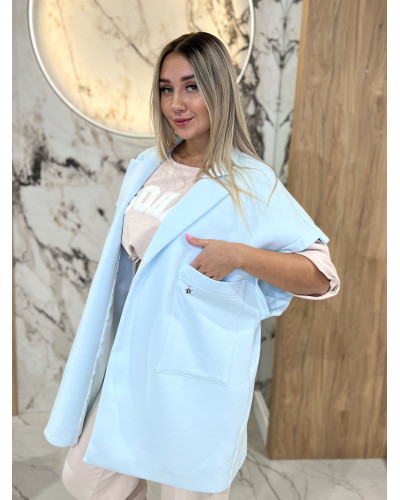 Kamizelka dresowa By o la la...! blue mint