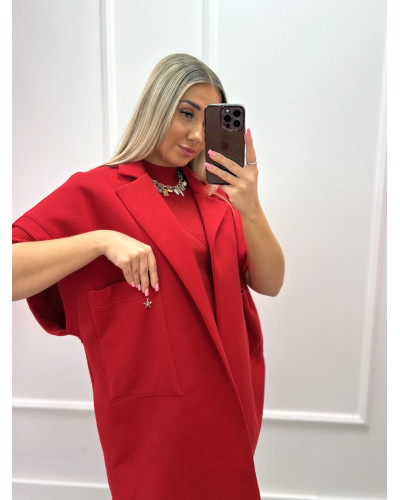 Kamizelka dresowa By o la la...! red kiss