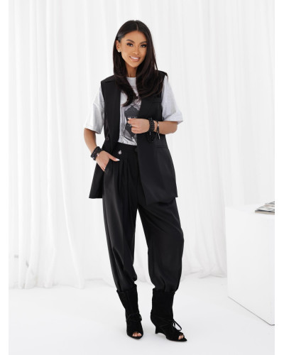 Kamizelka materiałowa By o la la...! czarna