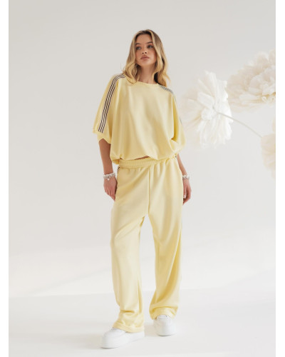Komplet dresowy z paskami By o la la...! sunshine
