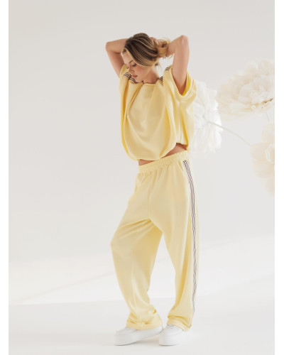 Komplet dresowy z paskami By o la la...! sunshine