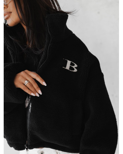 Kurtka teddy By o la la...! czarna