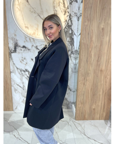 Płaszcz dresowy By o la la...! czarny